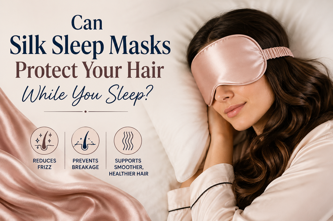 Can Silk Sleep Masks Protect Your Hair While You Sleep