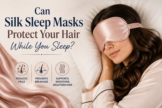 Can Silk Sleep Masks Protect Your Hair While You Sleep