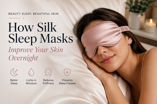How Silk Sleep Masks Improve Your Skin Overnight