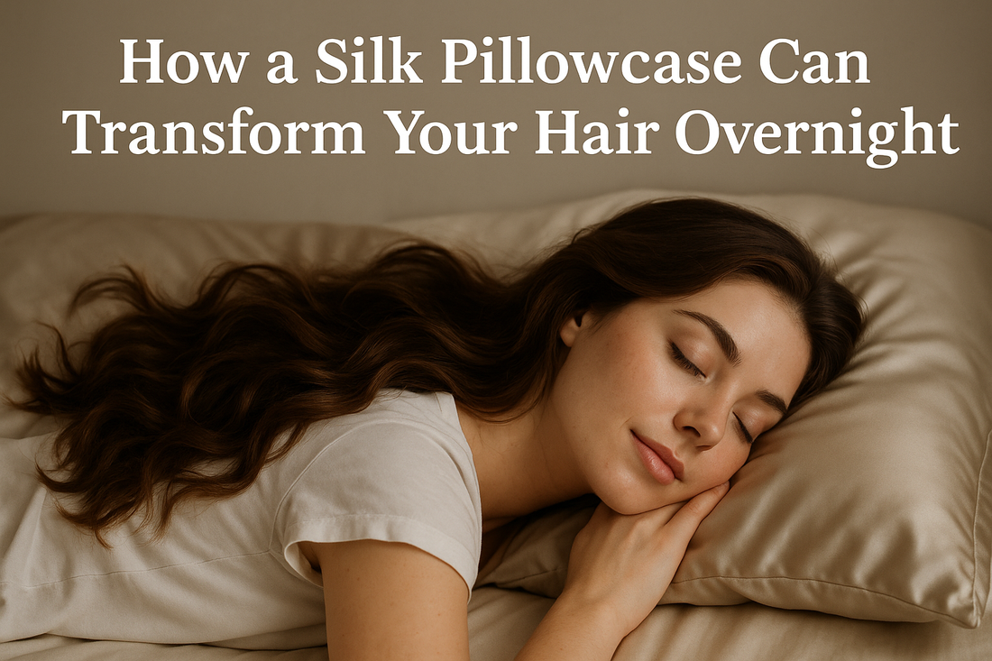 How a Silk Pillowcase Can Transform Your Hair Overnight
