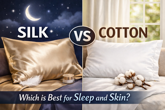 Silk vs Cotton Pillowcase Which is Best for Sleep and Skin