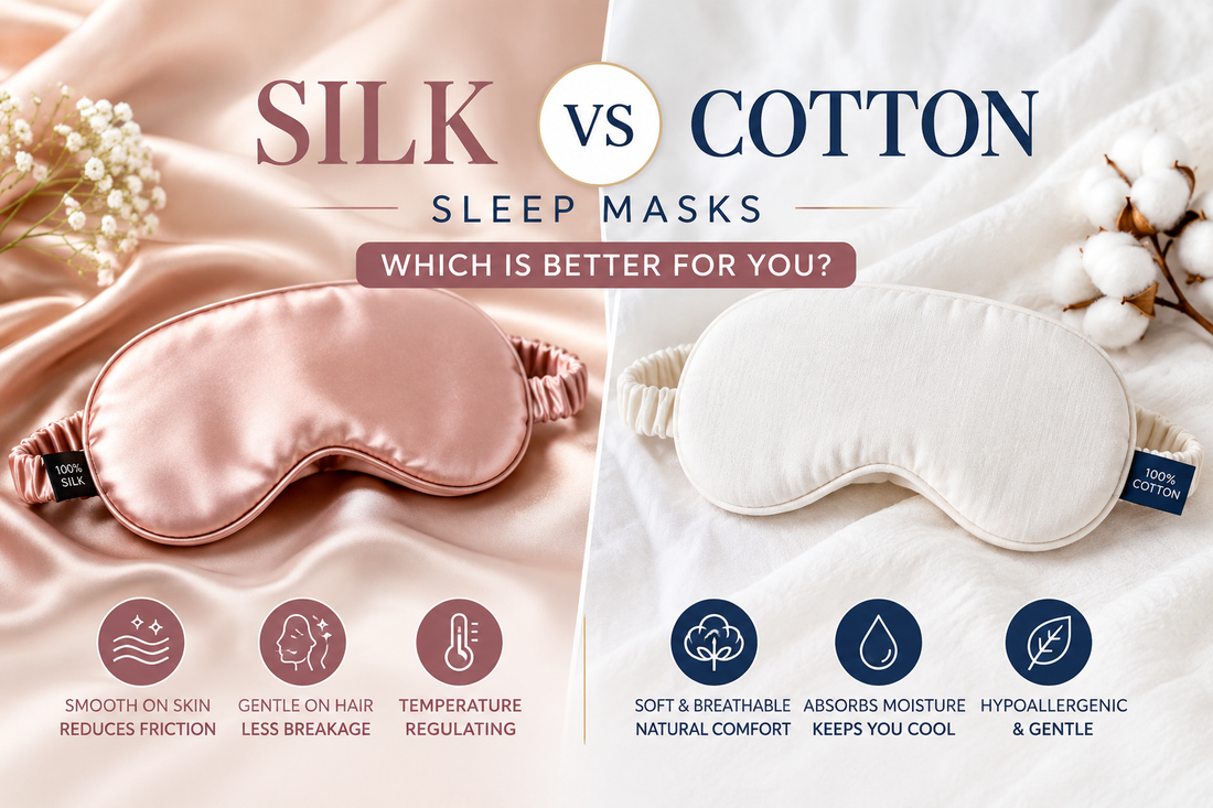 Silk vs Cotton Sleep Masks Which Is Better for You