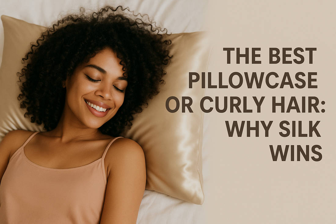 The Best Pillowcase for Curly Hair: Why Silk Wins