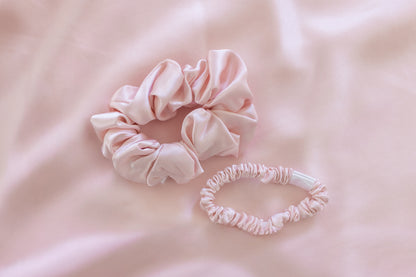 Signature Set of Silk Scrunchies
